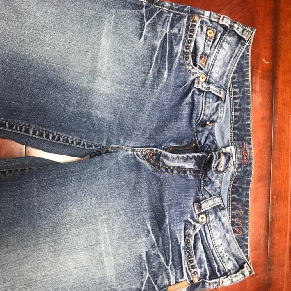Silver jeans